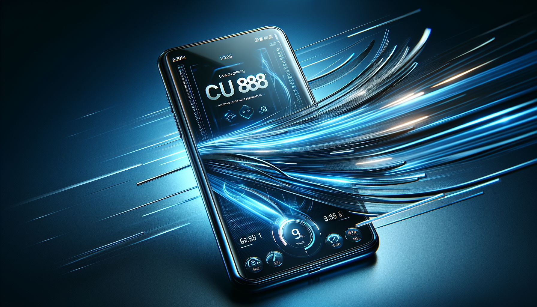 CU888 mobile access update displayed on a smartphone with a clean modern interface